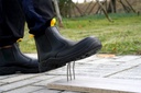 Nubuck Leather Anti-Smashing Waterproof Work Shoes