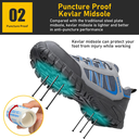 Sport Fashion Lightweight Steel Toe Shoes