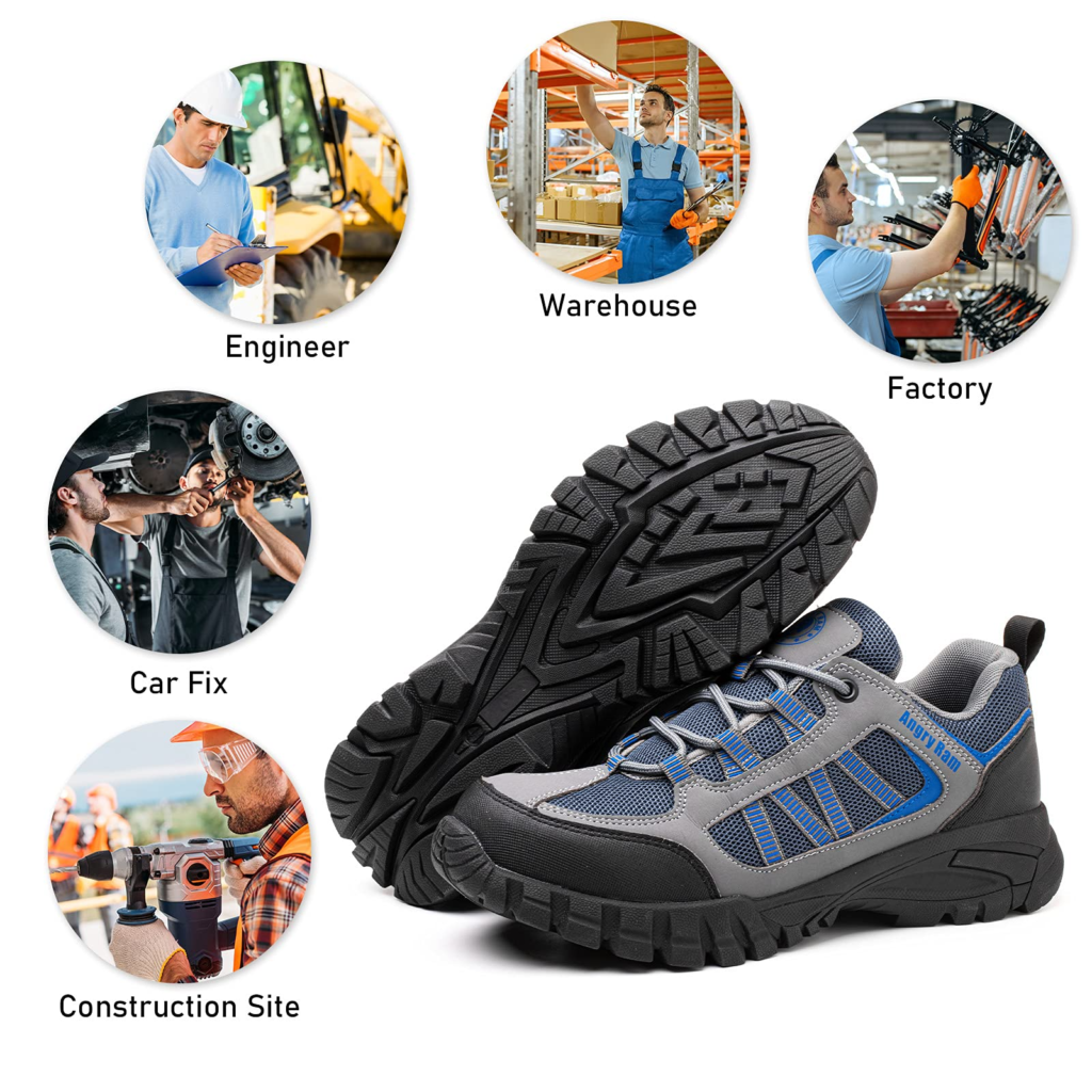 Sport Fashion Lightweight Steel Toe Shoes