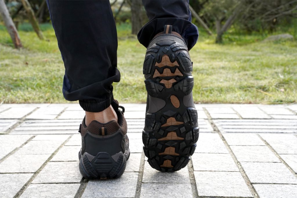 Outdoor Men Steel Toe Safety Shoes