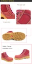 Casual Nubuck Leather Construction Work Boots