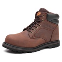 Crazy Horse Leather Safety Boots