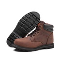 Crazy Horse Leather Safety Boots