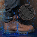 Crazy Horse Leather Safety Boots