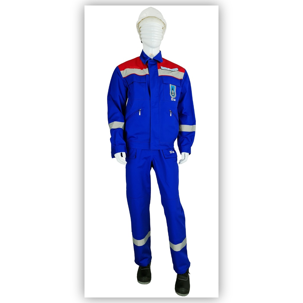 FlameGuard Industrial Work Suit FR-2