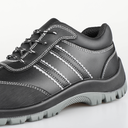 Extra Wide Leather Safety Shoes Oil Resistant Industry S3 Work Boots Classic Work Shoes
