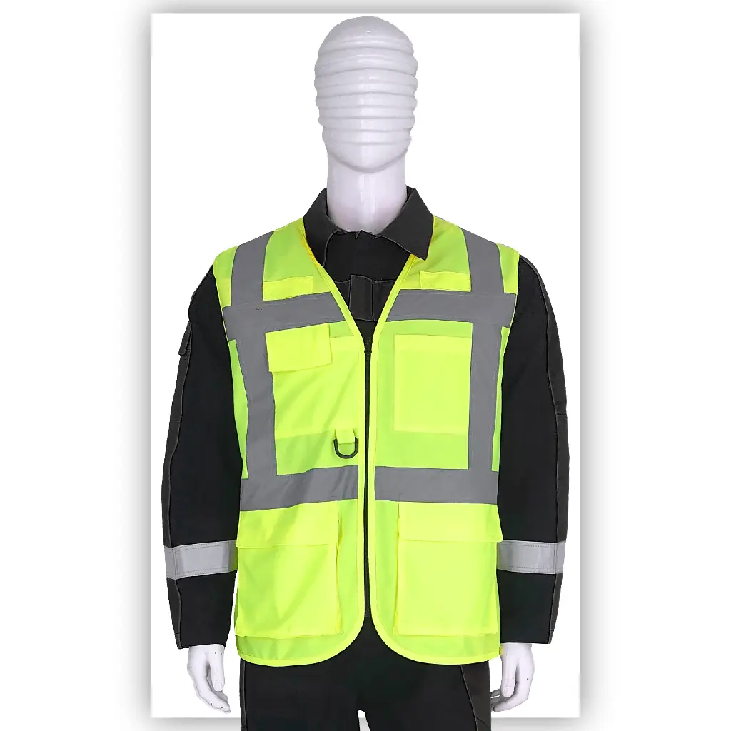 Signal vest with zip FR-2