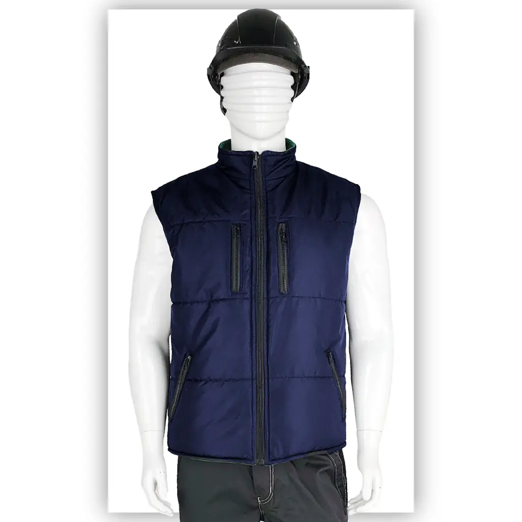 Reversible fleece vest GI-0