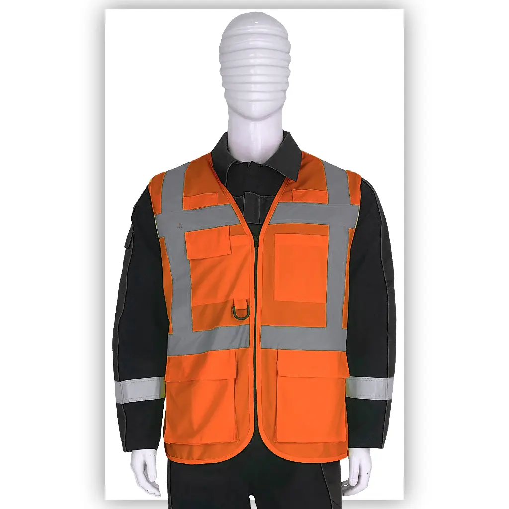 Signal vest with zip FR-2